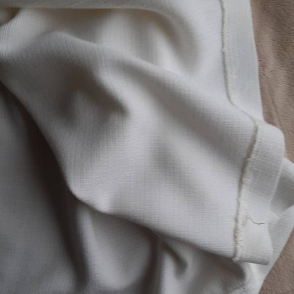 CLAY -  Beautiful Ecru Shirt for Women - Size: S (FITS LARGE) - Made in USA - Picture 15 of 15